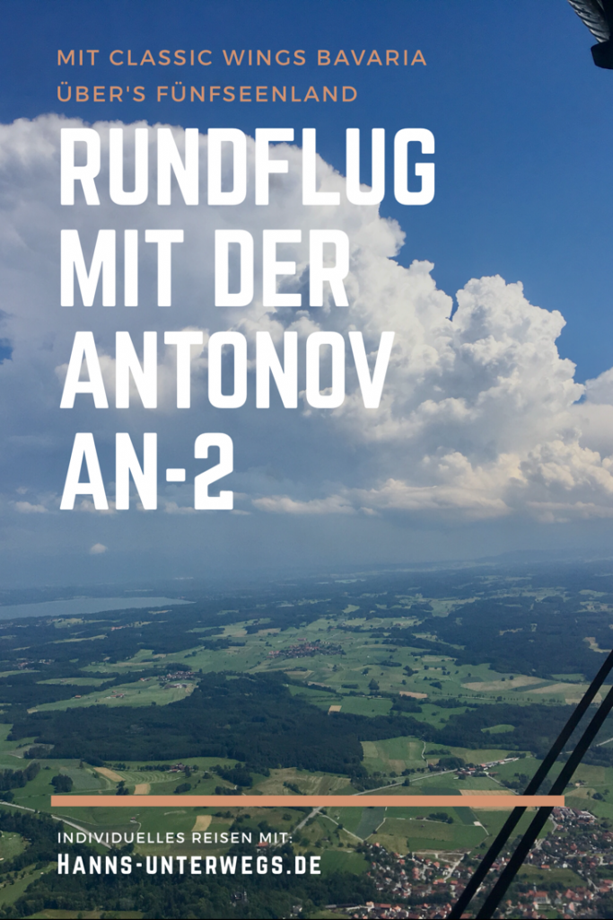 Pin me: Rundflug mit der Antonov AN-2 über's Fünfseenland
