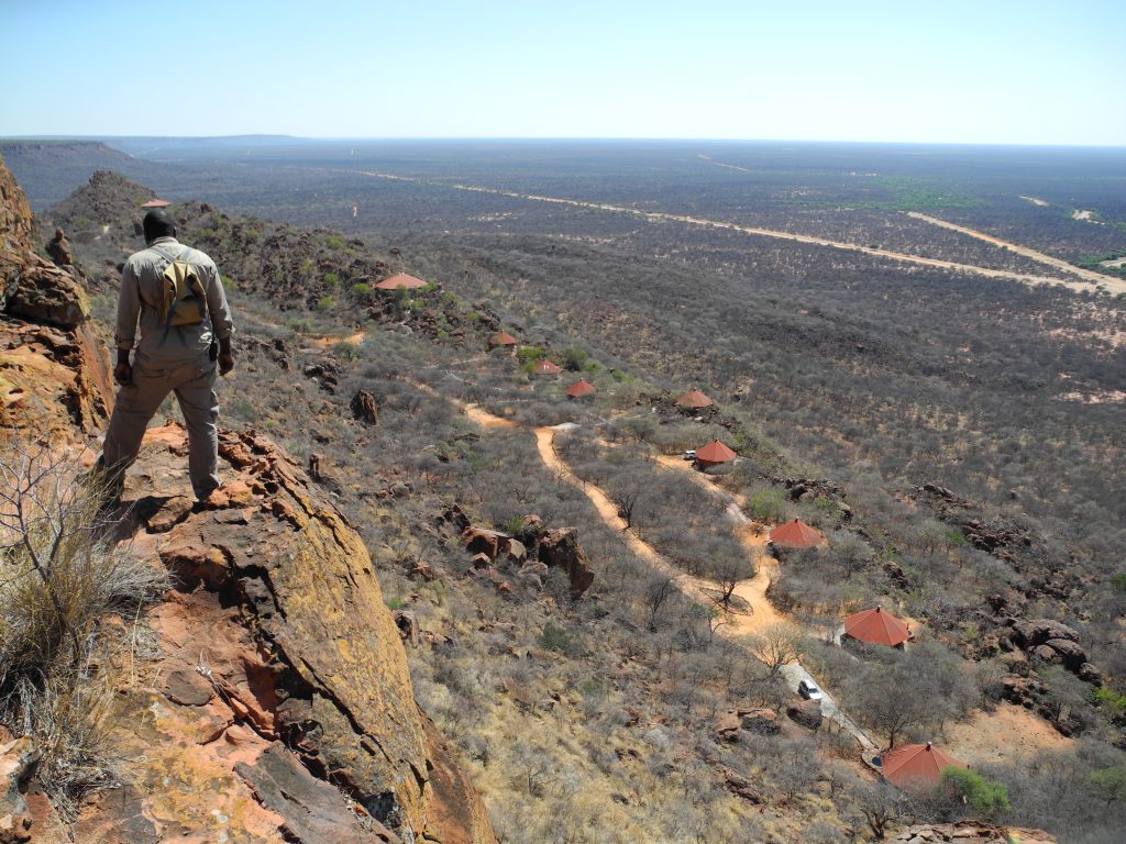 Blick in die Weite der Kalahari