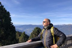 Morgens noch frisch auf der Plose Bergstation