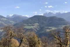 Traumsicht auf die Dolomiten