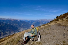 Hoch über Brixen und dem Eisacktal