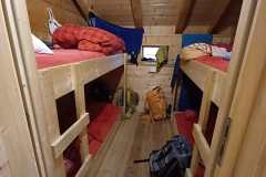 Stockbetten im Zimmer