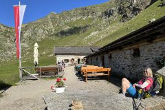 Morgens Abmarsch von der Oberkaser Alm
