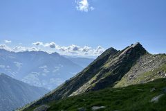 Auf dem Weg zur Mutspitze