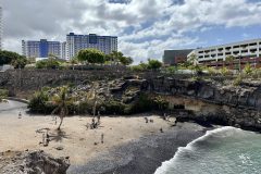 Playa Paraíso mit seinen Hotelkomplexen
