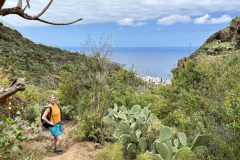 Steiler Abstieg hinunter nach San Juan de la Rambla