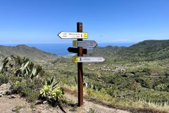 Am Wegekreuz hoch über El Palmar