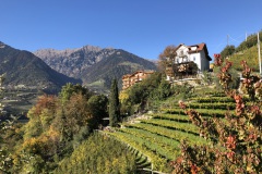 Herbststimmung - links im Bild der Wunderlehof