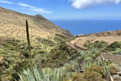 Abstieg über einen Barranco