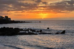 Sunset in Puerto de la Cruz