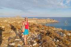 Wanderung zum Grab des Kleóboulos