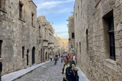 In der nördlichen Altstadt von Rhodos