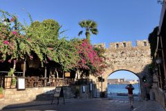 Morgens ist noch Stille in Rhodos