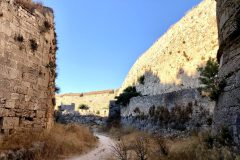 Burggraben rund um die Altstadt von Rhodos