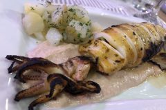 Gefüllter Tintenfisch...