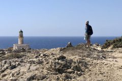 Leuchtturm von Prasonísi, südlichster Punkt von Rhodos