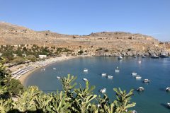 Lindos Beach, Hafenbucht