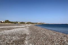 Kiesstrand von Kiotári