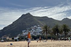 Blick vom Playa de las Teresitas auf San Andrés