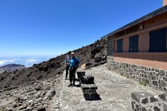 Am Refugio Altavista auf 3.260m