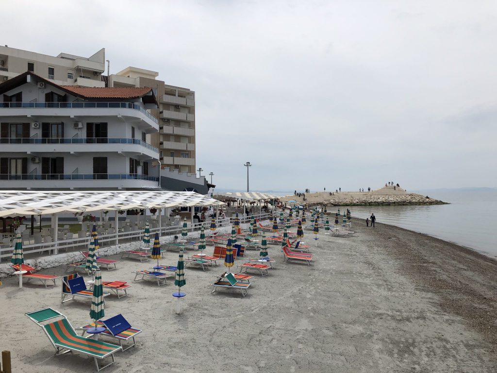 Strand beim Hotel Aragosta