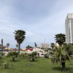 An der Strandpromenade von Durrës