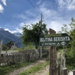 Der Weg zu unserer Unterkunft: Bujtina Berishta