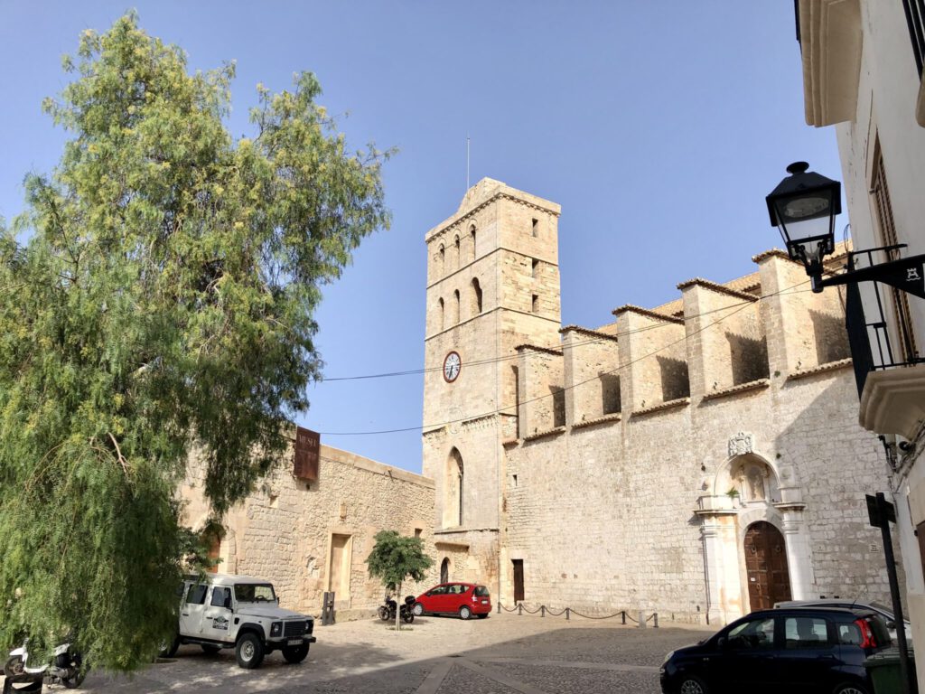 Plaça de la Catedral in Eivissa