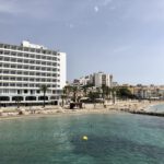 Hotel Ibiza Playa vom Boot aus gesehen