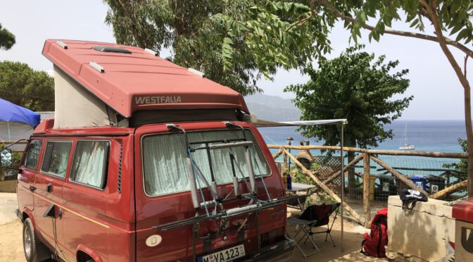 RedBulli auf Elba 3: Camping Scaglieri an der Nordküste