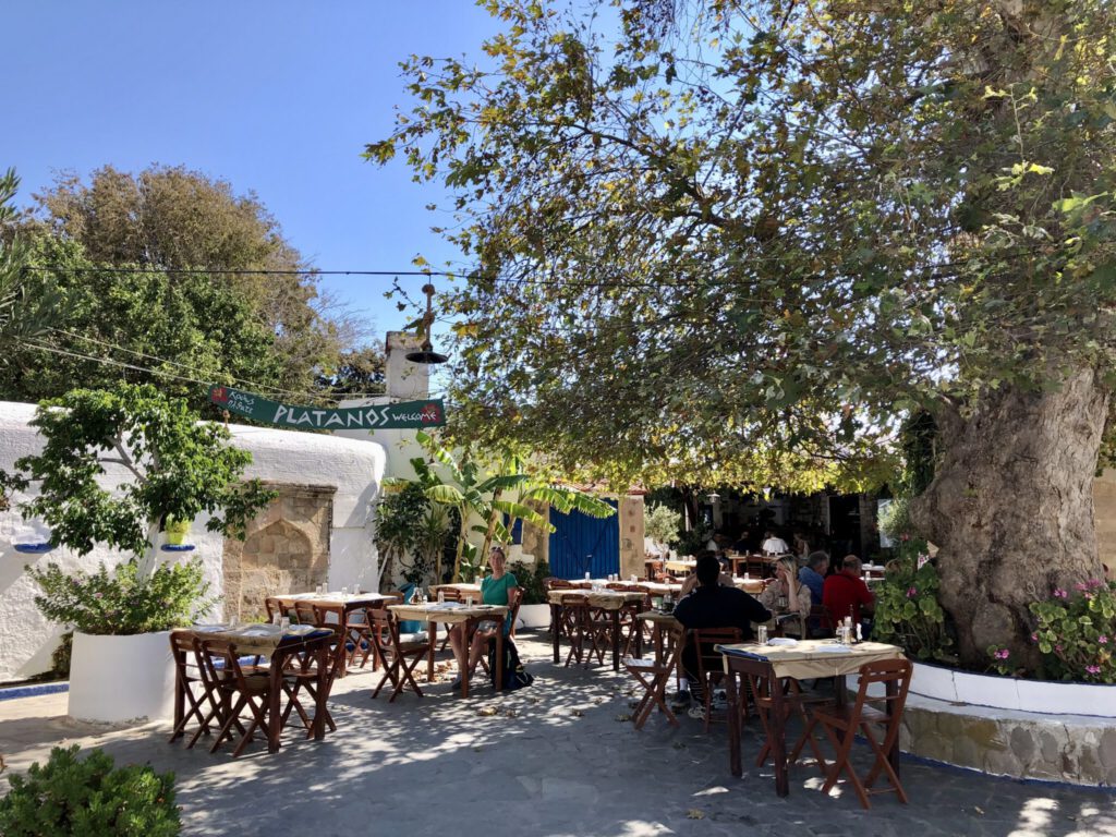 Taverne Platons in Lachaniá