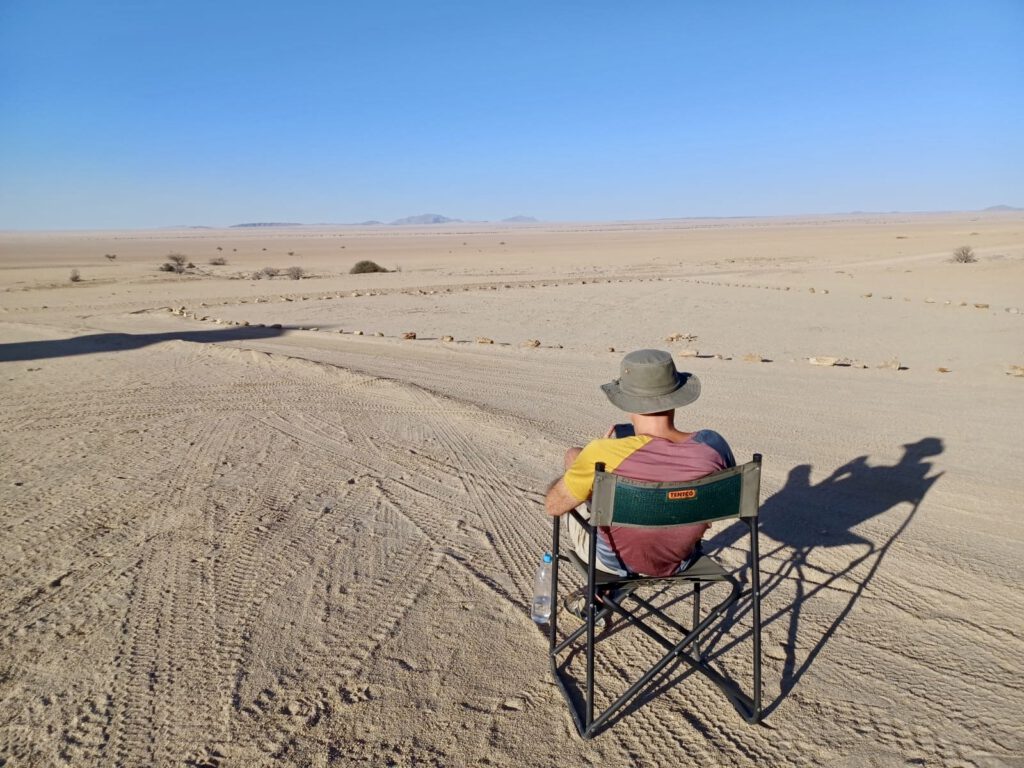 Ein Blick in die Weite des Namib Naukluft Parks