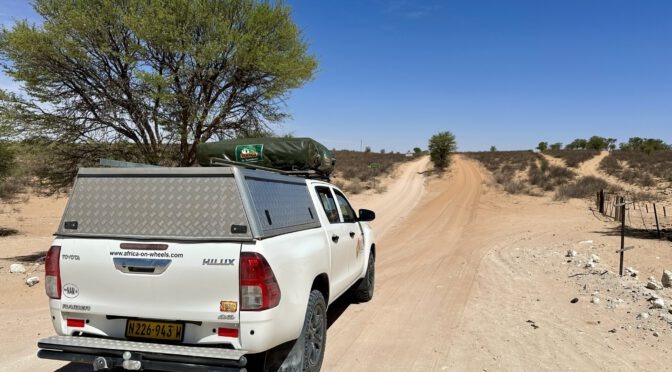 Kalahari Crossing – rote Dünen, zwei fantastische Lodges