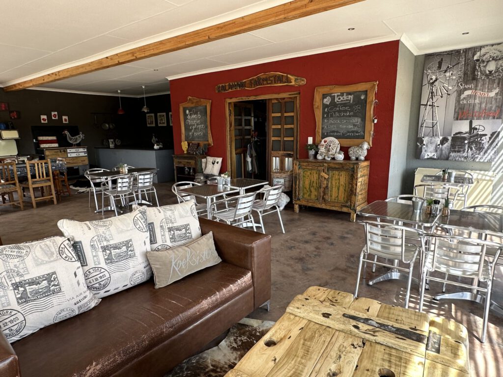 Sehr hübsch - Café im Kalahari Farmstall