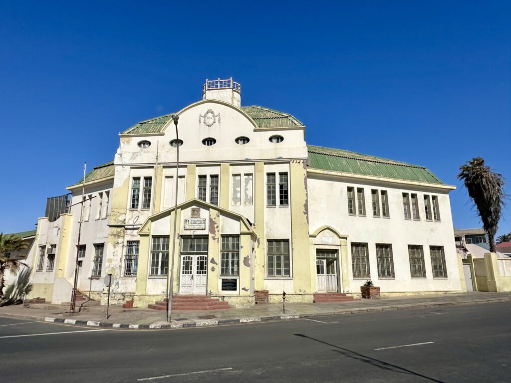 Altes Bahnhofsgebäude in Lüderitz