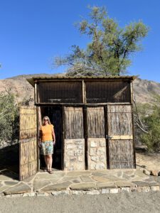 Toiletten- und Dusch-Häuschen in Hauchabfontain