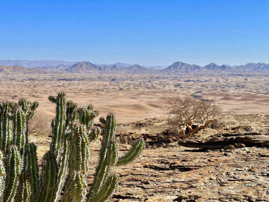 Aussicht auf der Namib's Valley Lodge