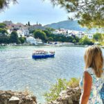 Altstadt Skiathos von Bourtzi aus gesehen