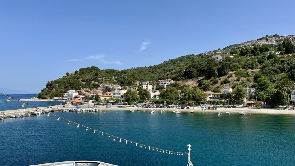 Ankunft in Loutraki auf Skopelos