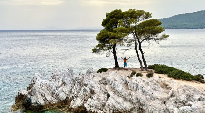 Skopelos – grüne Insel, türkises Meer und ABBA-Movie