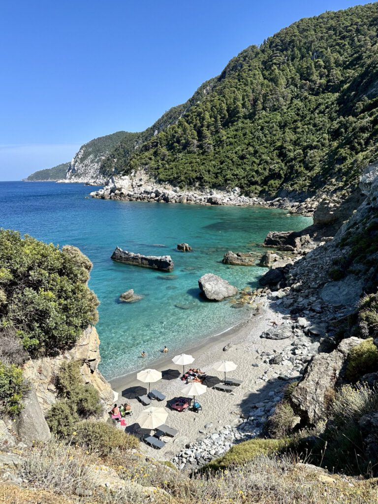 Strand von Agios Ioannis