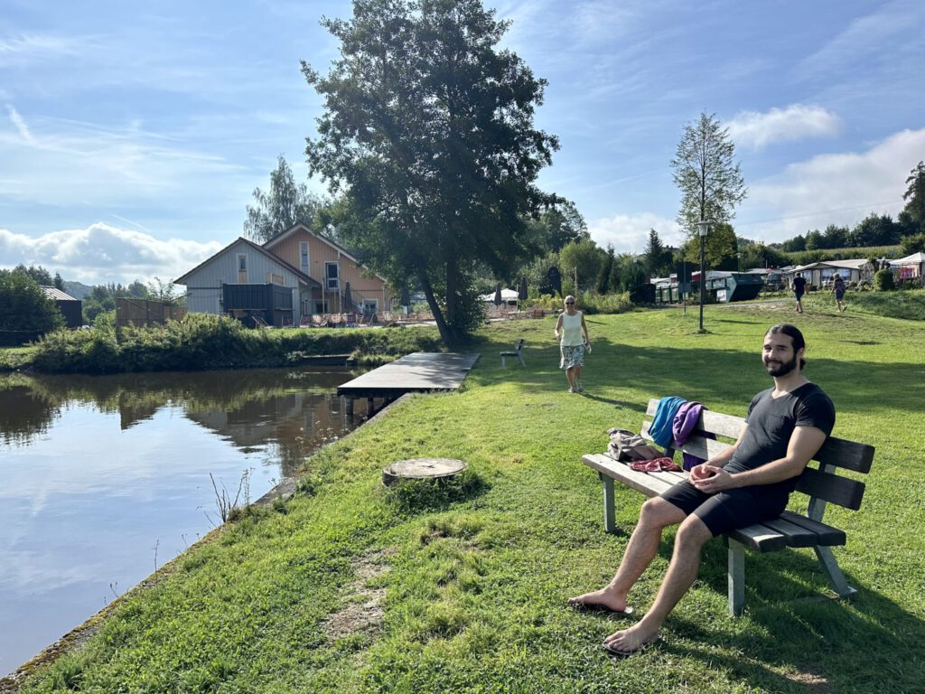 Morning Swim im Erlenweiher