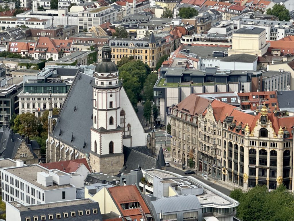 Hoch über Leipzig - auf dem Panorama Tower