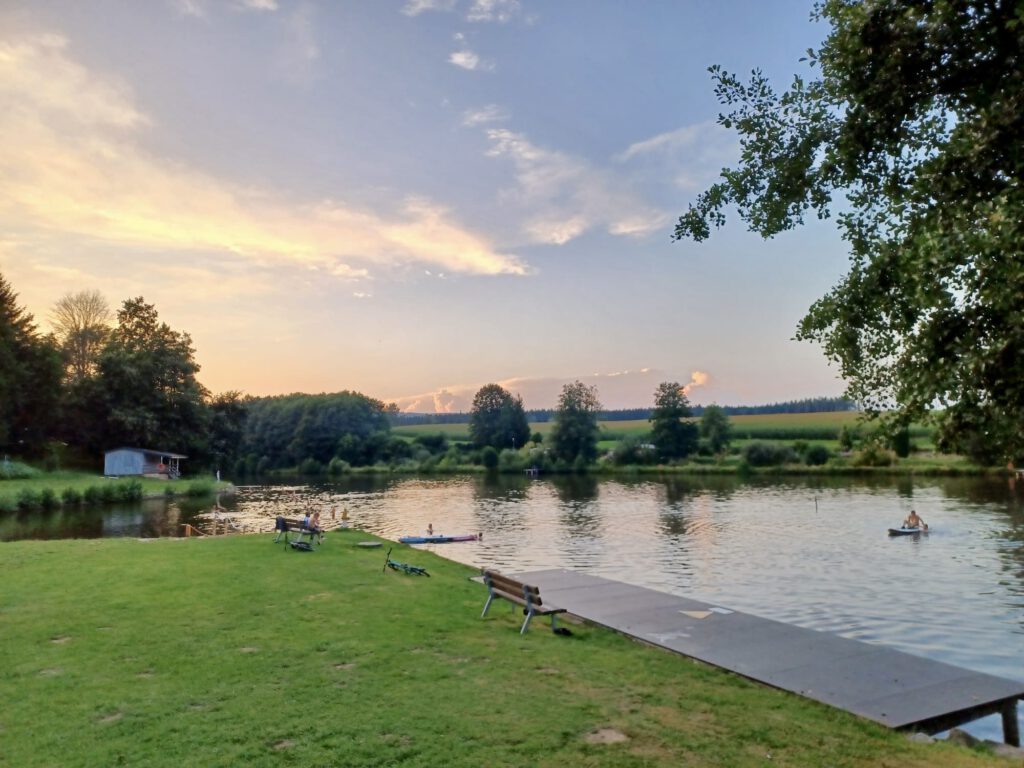 Morgenstimmung am NaturCamp