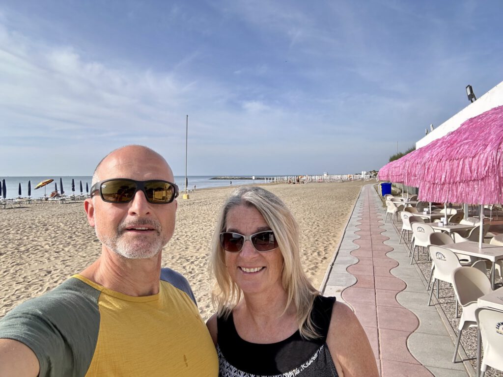 Am Strand von Cavallino