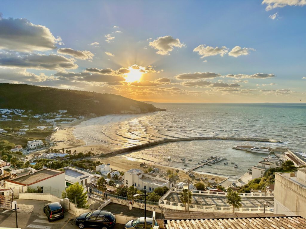 Abendstimmung in der Bucht von Peschici