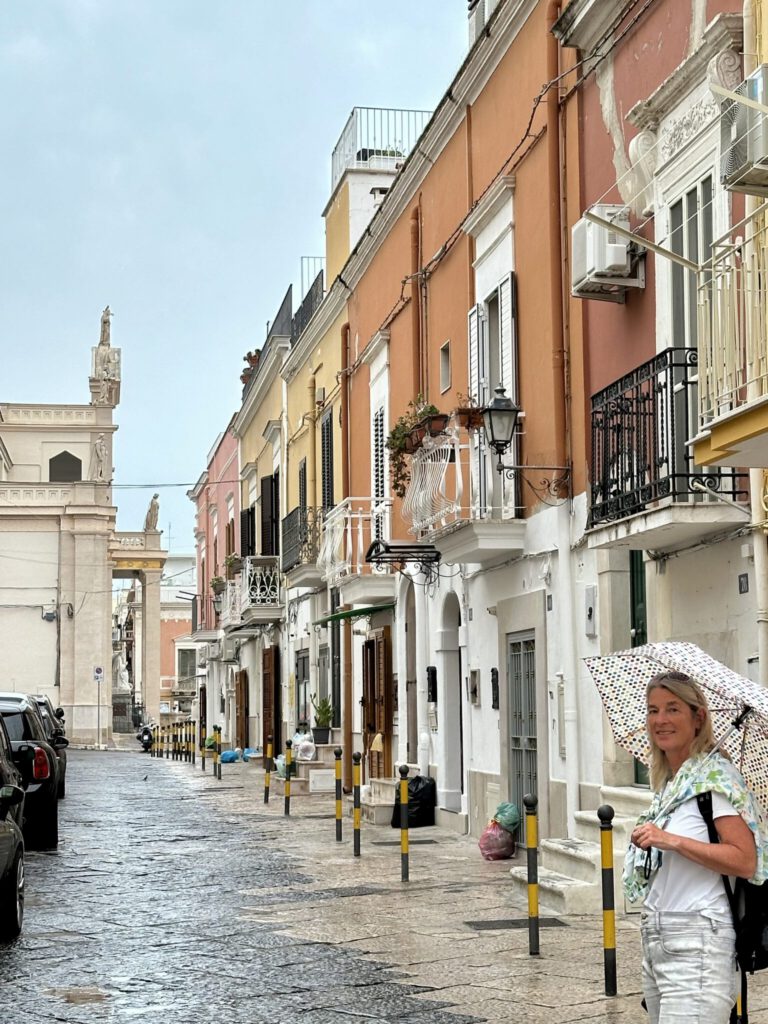 In der Altstadt von Manfredonia