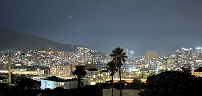 Cape Town by night