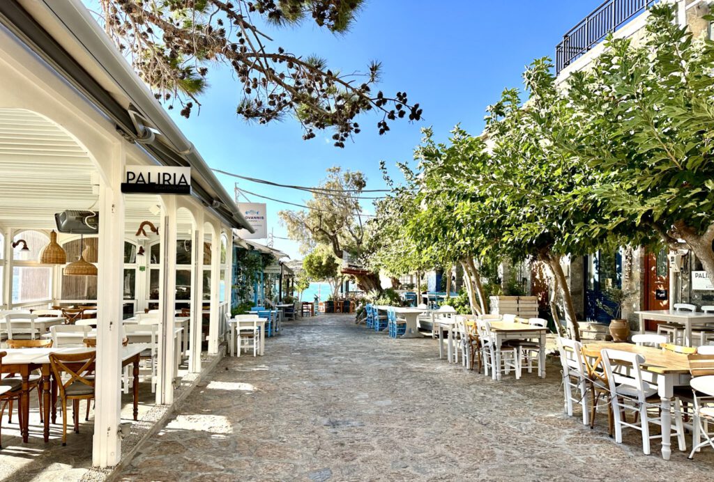 Restaurant-„Meile“ in Plaka