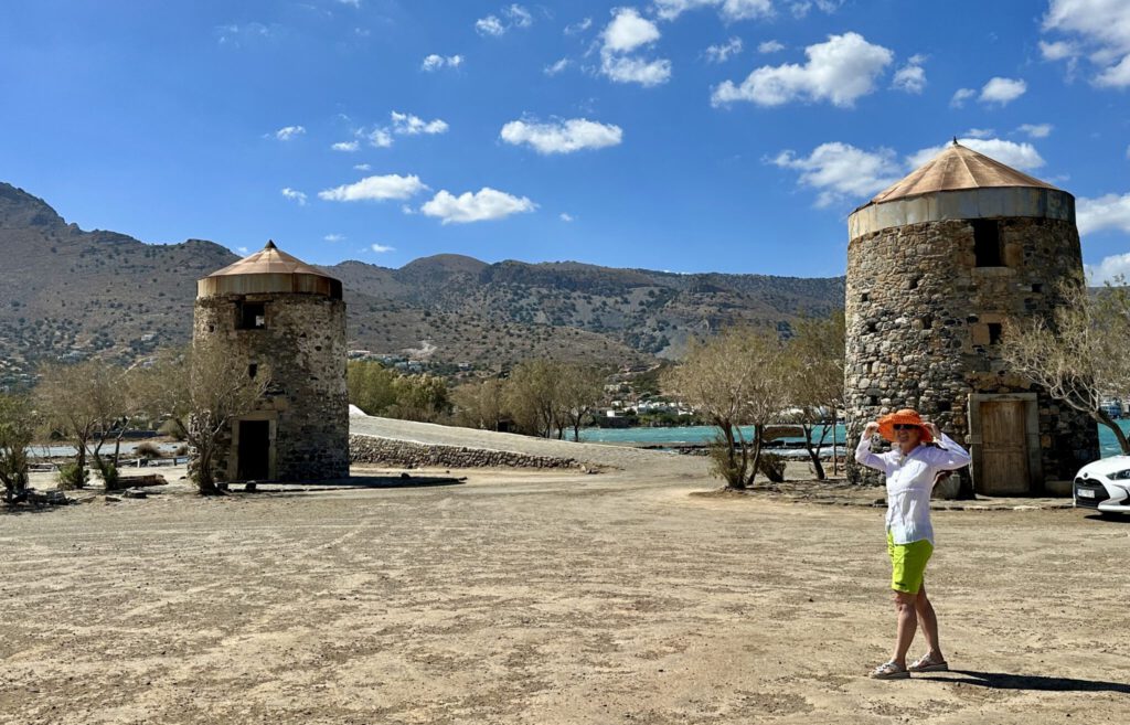 Alte Windmühlen bei Elounda